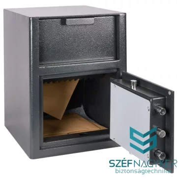  Omega Deposit M-25 pénzbedobós széf elektronikus zárral