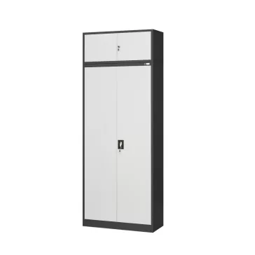 EWA 1132 - Felsőszekrény iratszekrényre Törtfehér 380*800*400 mm
