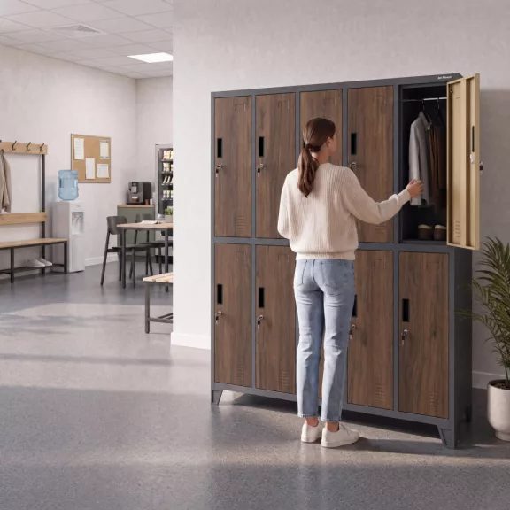 Jan Nowak® BARTEK 10 ajtós Eco Design fém öltözőszekrény Jan Nowak® BARTEK 10 ajtós Eco Design fém öltözőszekrény