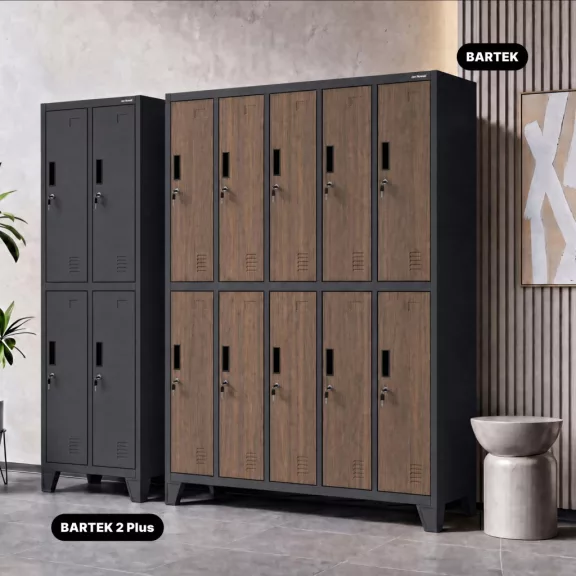 Jan Nowak® BARTEK 10 ajtós Eco Design fém öltözőszekrény Jan Nowak® BARTEK 10 ajtós Eco Design fém öltözőszekrény