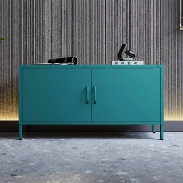 1559 - ROSA TV-szekrény lábakon 1150 × 595 × 400 mm, modern tengerszínű
