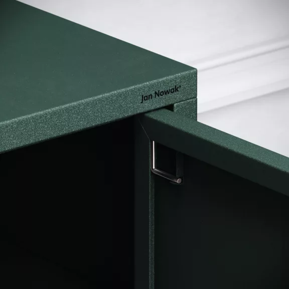 ROSA C18L Szafka rtv: butelkowa zieleń - TV Schrank: Flaschengrün - tv lowboard: bottle green H595*W1150*D400