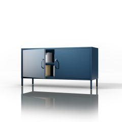   1561 | ROSA TV-szekrény lábakon 1150 × 595 × 400 mm, Modern sötétkék