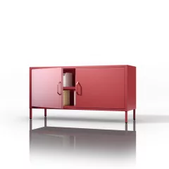   1562 | ROSA TV-szekrény lábakon 1150 × 595 × 400 mm, Modern piros