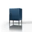 MIA C19A Szafka nocna: granatowy - Nachttisch: Dunkelblau - bedside cabinet: dark blue H595*W424*D400