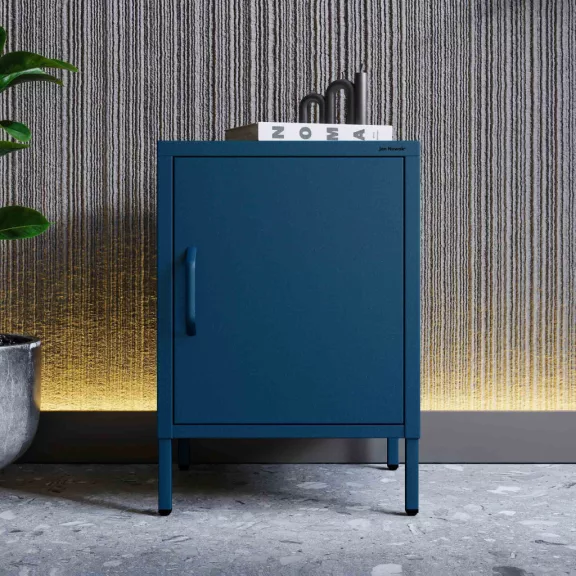 MIA C19A Szafka nocna: granatowy - Nachttisch: Dunkelblau - bedside cabinet: dark blue H595*W424*D400