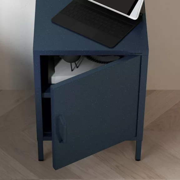 MIA C19A Szafka nocna: granatowy - Nachttisch: Dunkelblau - bedside cabinet: dark blue H595*W424*D400