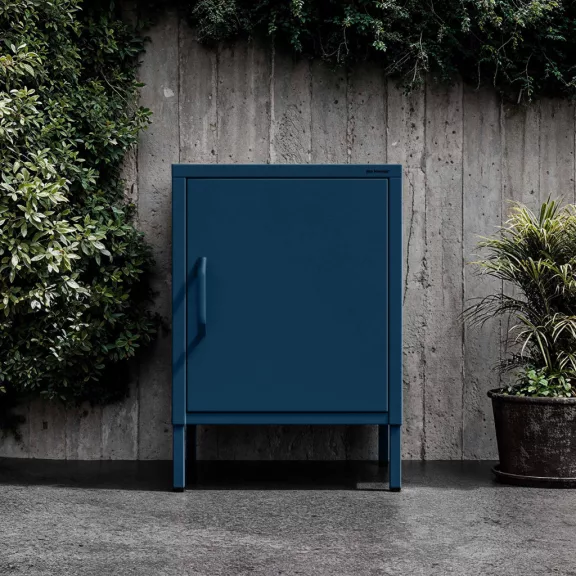 MIA C19A Szafka nocna: granatowy - Nachttisch: Dunkelblau - bedside cabinet: dark blue H595*W424*D400