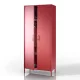FLAVIO LK01H Szafa na ubrania: czerwony | Kleiderschrank: Rot | clothing cabinet: red H1850*W800*D450