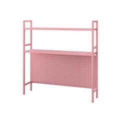   JENNY fém íróasztali feltét – 950 x 980 x 220 mm, rózsaszín (RAL 3015)