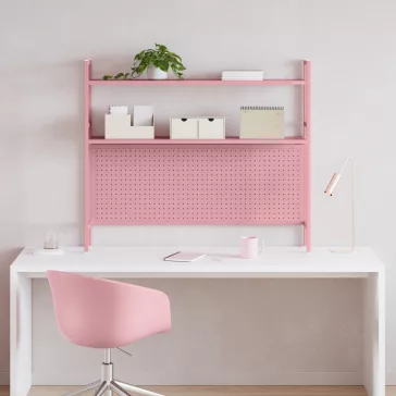 WENDY Organizer na biurko: różowy - Schreibtisch-Organizer: rosa - Desk organizer: pink