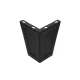 RAL9005 | 1672 Nóżki do szaf: czarny | Schrankfüße: schwarz | Cabinets legs: black