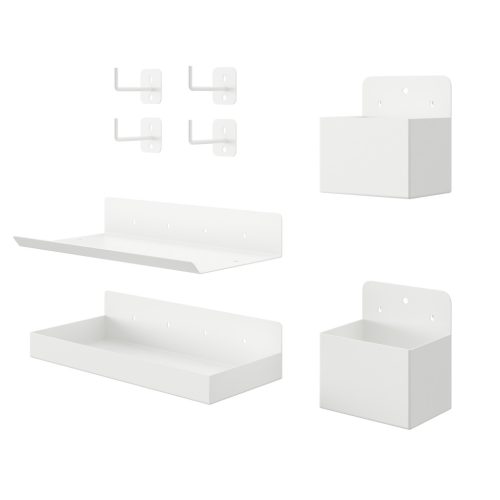 Akcesoria | 1676 do organizera na biurko: białe | Zubehör für Schreibtisch-Organizer: weiss | Desk organizer accessories: white