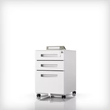 KATE Kontenerek pod biurko szary - Pedestal cabinet grey - Schreibtisch Unterschrank Grau