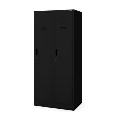 KACPER szociális öltözőszekrény, fekete