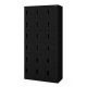 KAROL rekeszes szociális szekrény, fekete