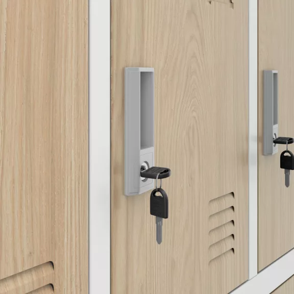 MARCIN Skrytkowa szafa socjalna BHP sniadaniowa Eco design - jasny - Spind Facherschrank Schliessfachschrank mit 12 Fachern - OHS compartment storage MARCIN Skrytkowa szafa socjalna BHP sniadaniowa Eco design - jasny - Spind Facherschrank Schliessfachschrank mit 12 Fachern - OHS compartment storage