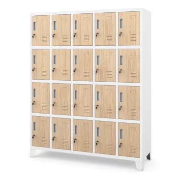 ROBERT szafa: Eco design - jasny - Aktenschrank - cabinet H1720*W1360*D450