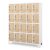ROBERT szafa: Eco design - jasny | Aktenschrank | cabinet H1720*W1360*D450