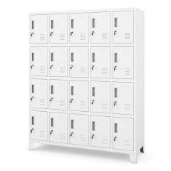   ROBERT szafa: biała | Schließfachschrank: weiß | cabinet: white