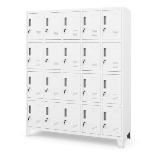 ROBERT szafa: biała | Schließfachschrank: weiß | cabinet: white