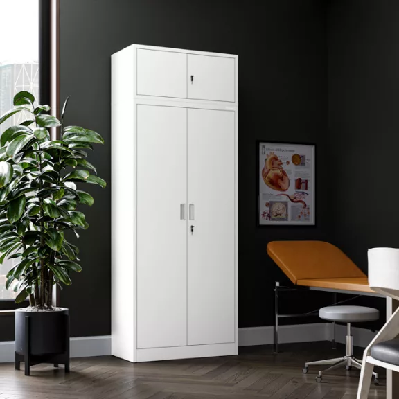 JAN Compact cabinet white RAL9003 H1750*W800*D400