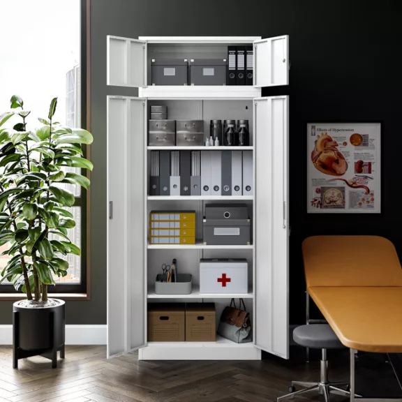 JAN Compact cabinet white RAL9003 H1750*W800*D400