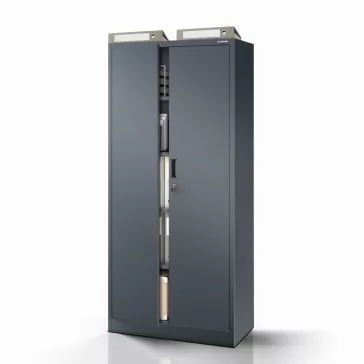 JAN Compact cabinet Antracit RAL7016 H1750*W800*D400