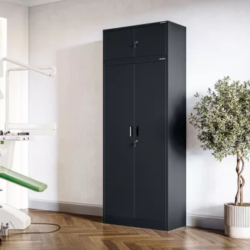 JAN Compact cabinet Antracit RAL7016 H1750*W800*D400