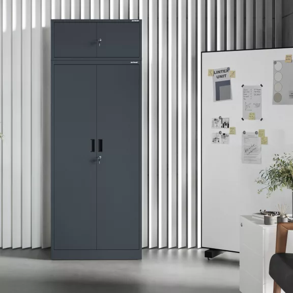 JAN Compact cabinet Antracit RAL7016 H1750*W800*D400