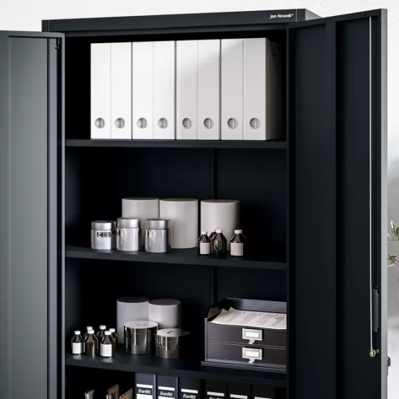 JAN Compact cabinet Antracit RAL7016 H1750*W800*D400