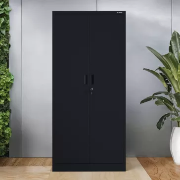JAN Compact cabinet black RAL9005 H1750*W800*D400