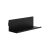 JOANNE Wall Shelf Black RAL 9005 W400