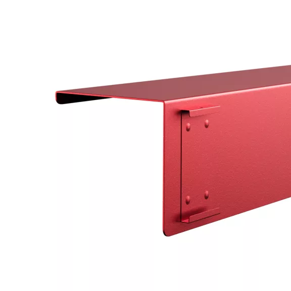 JOANNE Fali Polc Red W1200
