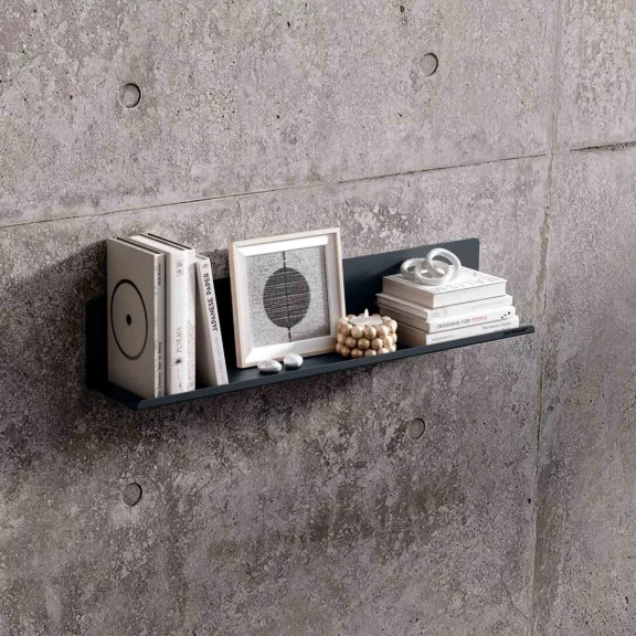 JOANNE Fali Polc Antracit RAL 7016 W700