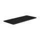Fém polc irodai szekrényhez, 900 x 20 x 360 mm, fekete