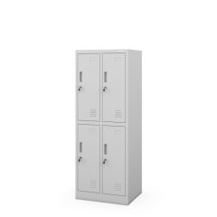 BHP iskolai öltözőszekrény szürke: BARTUŚ 2 Plus
