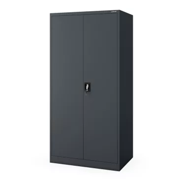 Fém irodai és műhelyszekrény antracit: JAN D600 900 x 1850 x 600 mm