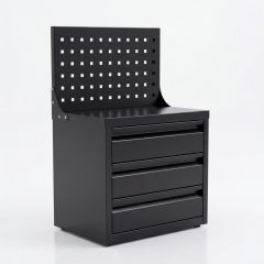   Rendszerező perforált táblával és fiókokkal 660 x 400 x 300 mm