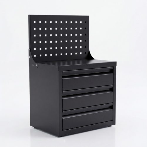 Rendszerező perforált táblával és fiókokkal 660 x 400 x 300 mm