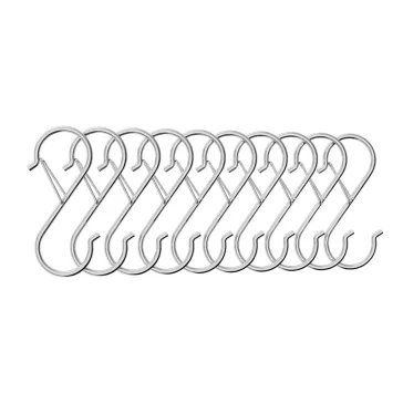 Akasztók szekrényvasúthoz 90 x 35 x 3 mm, 10 darabos készlet