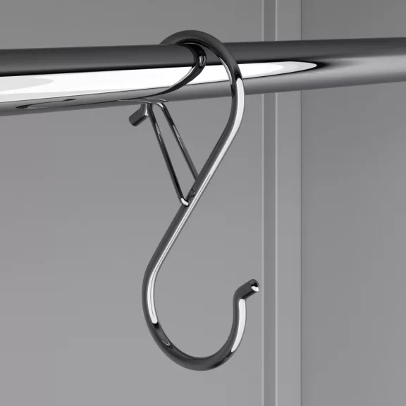 Akasztók szekrényvasúthoz 90 x 35 x 3 mm, 10 darabos készlet