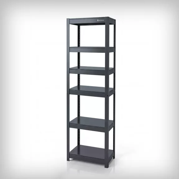 Jan Nowak® JOHNNY keskeny fém műhelypolc, Antracit, 1800 × 450 × 420 mm Jan Nowak® JOHNNY keskeny fém műhelypolc, Antracit, 1800 × 450 × 420 mm