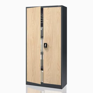 Irodai iratszekrény antracit - sonoma tölgy: Eco Design JAN 900 x 1850 x 400 mm