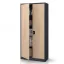Jan Nowak® | 2232 JAN H Eco Design irodai iratszekrény antracit/sonoma tölgy, 900 × 1950 × 400 mm