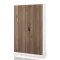 Irodai fém irattározó szekrény fehér - dió: Eco Design JAN II, 1150 x 1850 x 400 mm