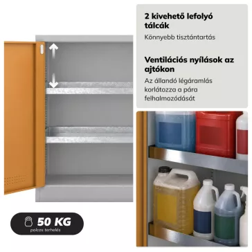   IRINE Vegyszertároló szekrény 2 csepptálcával | JAN NOWAK®