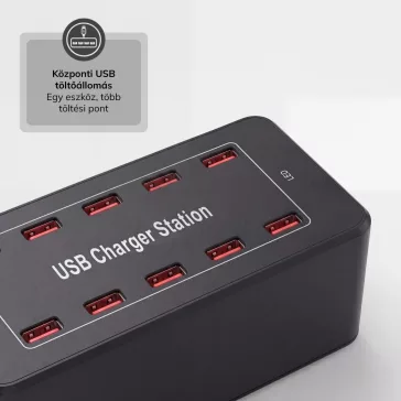USB-C töltőkészlet BARTEK öltözőszekrényhez