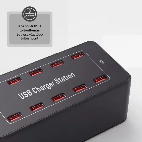 USB-C töltőkészlet BARTEK öltözőszekrényhez