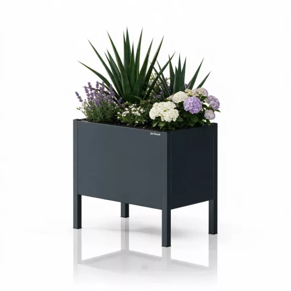 Jan Nowak® DAISY fém virágkaspó, Antracit, 400 × 350 × 250 mm Jan Nowak® DAISY fém virágkaspó, Antracit, 400 × 350 × 250 mm